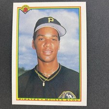 Moises Alou 1990 Bowman Rookie Card #178 MLB Pittsburgh Pirates. rookie card picture
