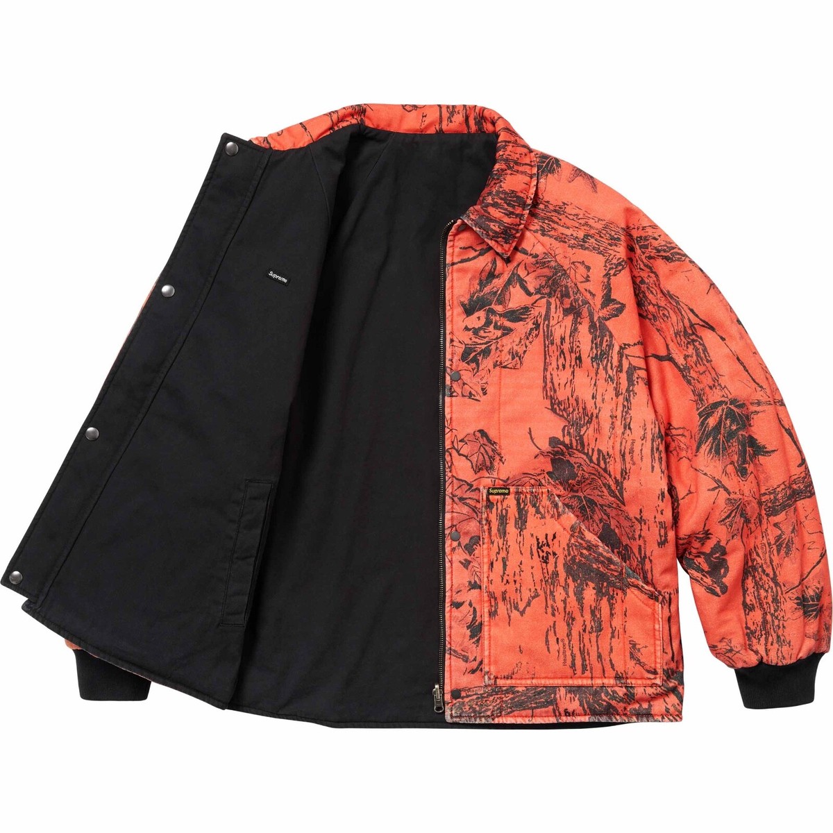 ジャケット・アウター RealTree Reversible Quilted Work Jacket Supreme RealTree Reversible Quilted Work Jacket (SS24) - $248