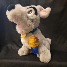 Rare Disney Store The Best of Show  Dog Plush from Lady and The Tramp 2 12"
