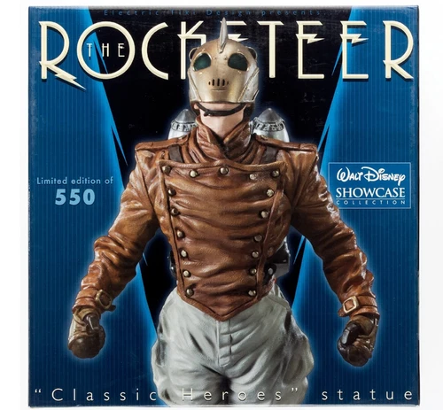 Eléctrico Tiki Disney El Coheteer Clásico Héroes Estatua SIDESHOW Maqueta 2010