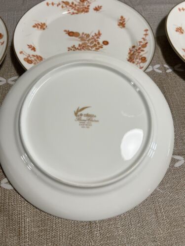 6 Mikasa “Eastwind” Bread/Dessert Plates Bone China 6 1/2” - Picture 3 of 3