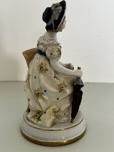 ANCIENNE FIGURINE PORCELAINE ROYAL VIENNA - Picture 5 of 8