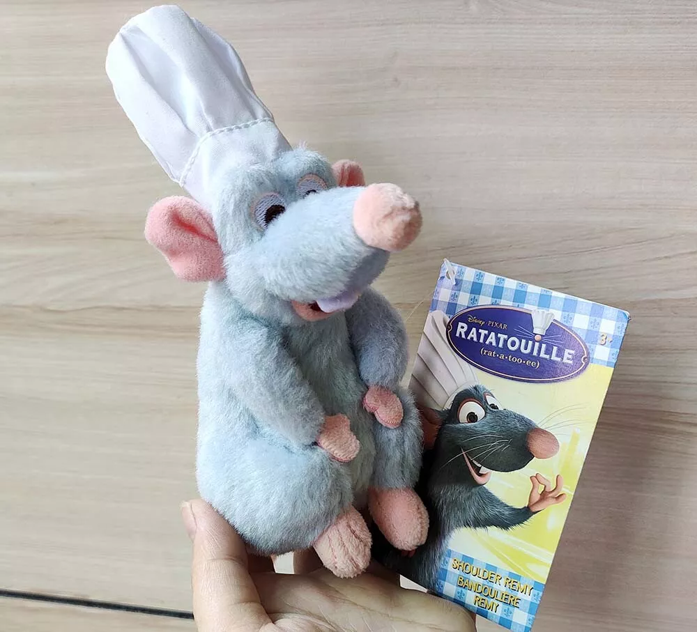 NEUF peluche magnétique épaule pal 5 pouces poupée ratatouille 5 pouces  Disney P