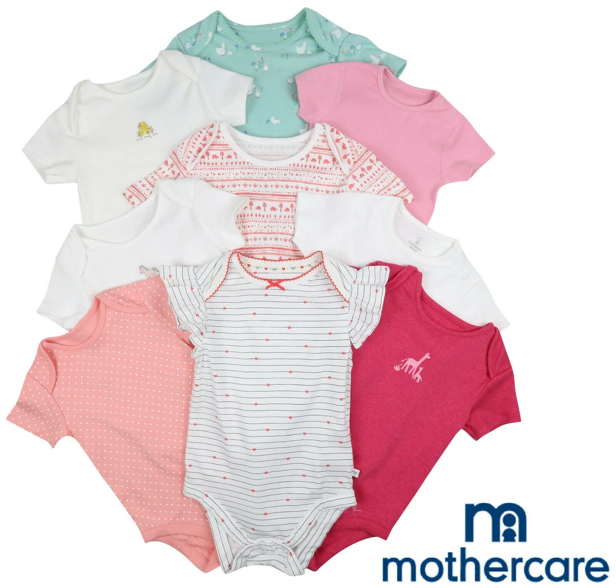 Mothercare baby store bodysuits