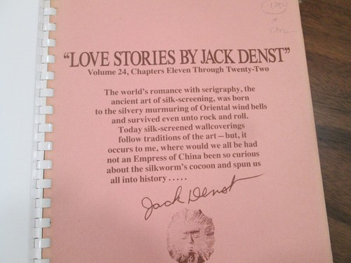Love Stories by Jack Denst mid century modern WALLAPAPER TRADE CATALOG 1977 - Picture 7 of 8