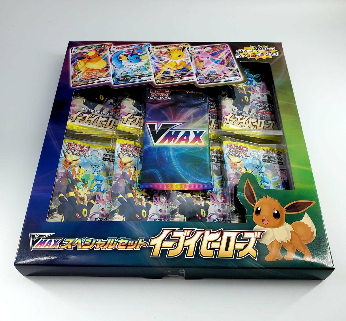 Eevee Heroes & Wailord トレーディングカードセット Pokemon Card Game Sword & Shield Eevee Heroes Eeveelutions Set