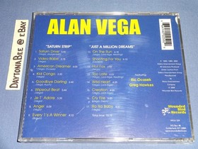 Alan Vega Saturn Strip 1983 Just A Million Dreams 1985 Wipeout Beat Video Babe