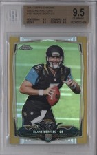 2014 Topps Chrome Gold Refractor 37/50 Blake Bortles #187 BGS 9.5 GEM MINT 1j6