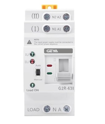 Mini ATS Dual Power Automatic Transfer Switch Electrical Selector Switches Unint
