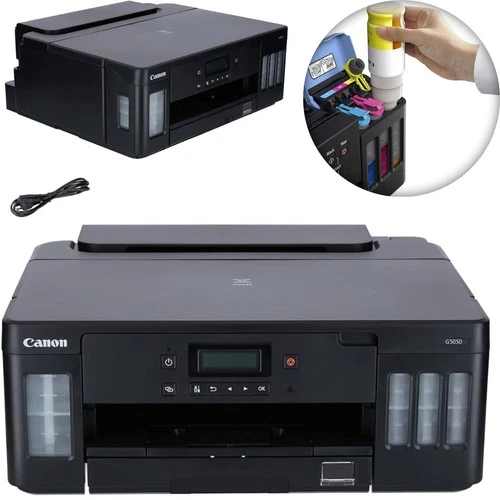 Canon PIXMA G5055 oder G5050 Drucker WLAN A4 Tintentankdrucker Nachfüllbar