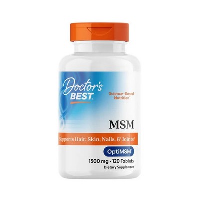 MSM with OptiMSM 120 Tablets 1500 Mg by Doctors Best