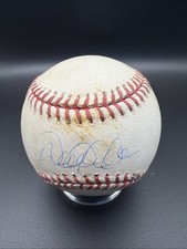 Derek Jeter Signed Game Used Baseball MLB Holo