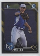 2016 Bowman Chrome Prospects Black & Gold Refractor Anderson Miller #BCP184 0o9