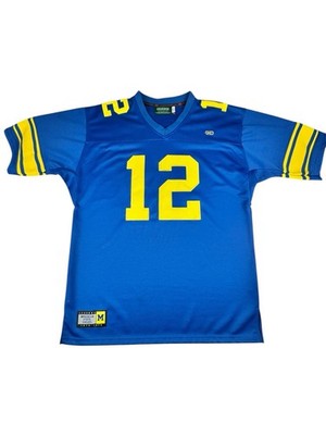 Gridiron Legends Phil Simms #12 Morehead State Eagles Blue NCAA Jersey Sz Large