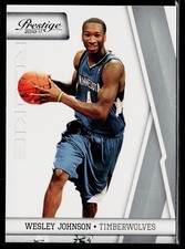 Wesley Johnson 2010-11 Panini Prestige #194 Rookie Minnesota Timberwolves