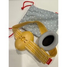Alpine Muffy Baby Ear Protection Earmuffs Yellow Stripe Infant Toddler