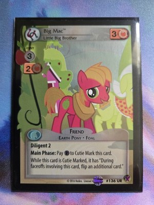 My Little Pony Collectible Card Game - Big Mac, Little Big Brother - #136 UR