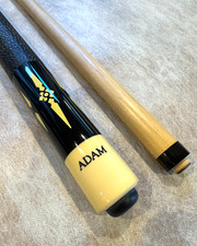 Vintage ADAM Billiard Cue 18.38 oz 5/16-18 Piloted Joint Pool Cue