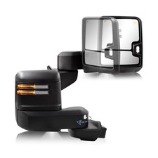 Towing Mirror Compatible with 2019-2025 Chevy Silverado 1500 With Power Adjus...