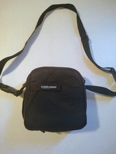 Vintage Case Logic Black Compact CD Player Carry/Shoulder Bag Zippered Universal