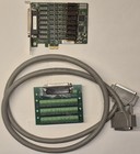 MOXA CP-118EL-A-I PCIe 8 X Serial RS-422/485 RS-232 + Winford BRK78HDF + Kabel
