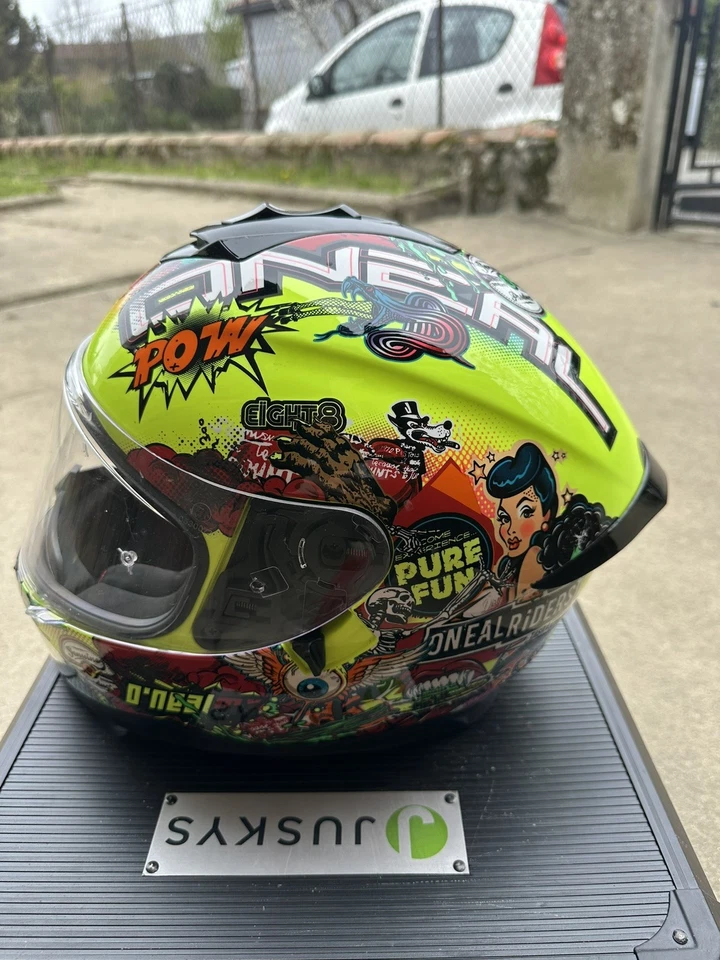 Casque intégral moto - Photo 3/4