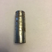 Snap-on Tools USA 3/8" Drive 1/2" SAE DEEP 6 Point Chrome Socket SFS161 Used