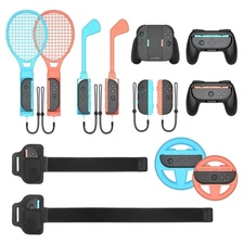 Switch 2 Sports Accessories Bundle 13-in-1 Family Party Pack Joy-Con Kit