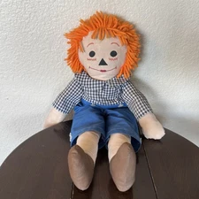 Vintage Handmade Raggedy Andy 17”