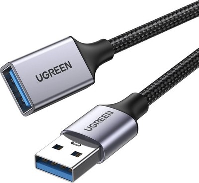 UGREEN USB 3,0 Verlaengerungskabel 1M 5Gbps A Stecker auf A Buchse Nylon
