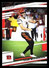 Evan McPherson 2022 Panini Prestige #65 Cincinnati Bengals BUY3GET1FREE
