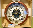 SEIKO RE601B Wall Clock Analog 52 Melody In Motion Song Automation Clock 30th