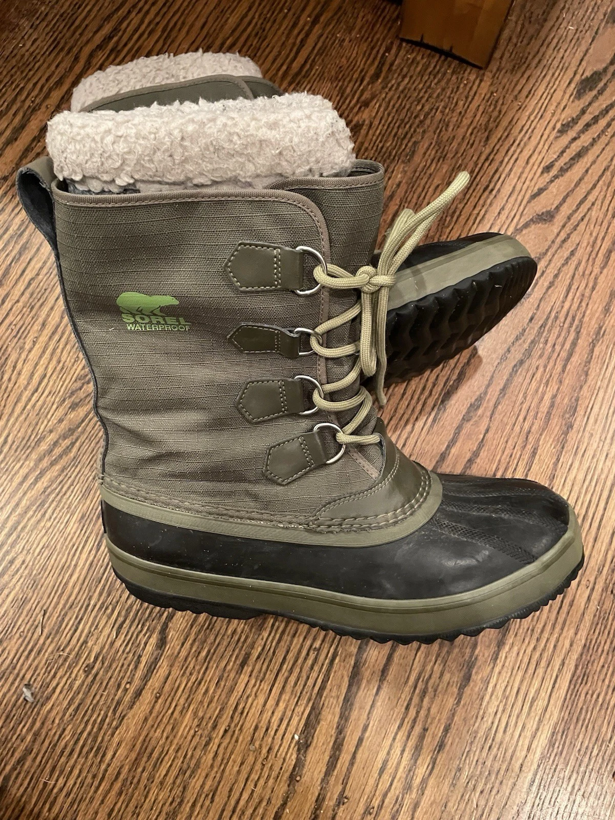 SOREL Men’s Waterproof Insulated Winter Boot NM1440-383 Nori/Black 9