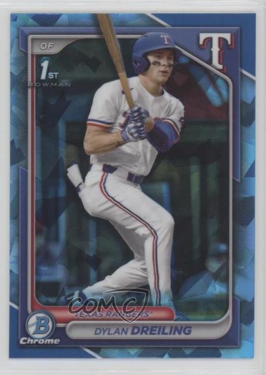 2024 Bowman Chrome Draft Sapphire Edition Dylan Dreiling #BDC-42 1i7n