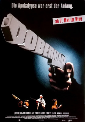 DOBERMANN - 1997 - Film - Plakat - Monica Bellucci - Karyo - Duris - Poster