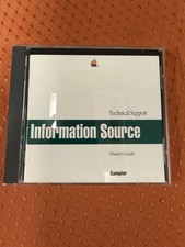 Information Source CD Loaded w/ Macintosh SW/Info by Apple Computer 1990 Sampler