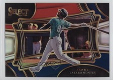 2024 Panini Select Diamond Level Red & Blue Prizm Lazaro Montes #10 1fa0