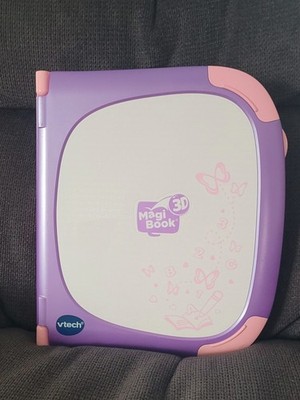 VTech MagiBook 3D Rosa/Lila Kinderbuch Lernspielzeug Kinderbuch