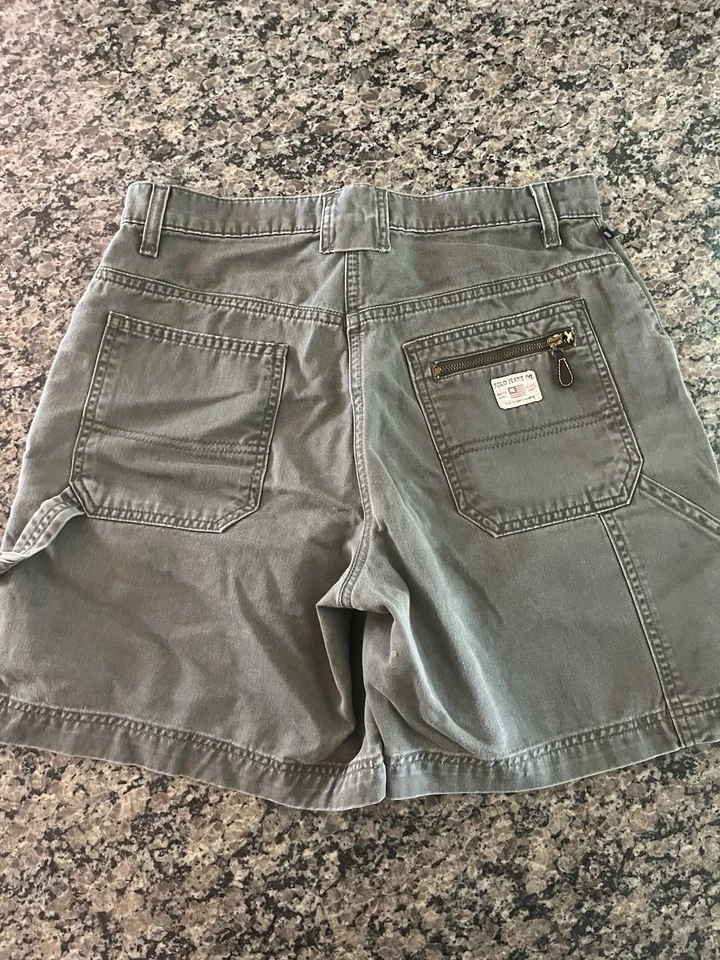 Pantalones cortos cargo Polo Jeans Co para mujer verde militar talla 6 Foto 2 de 2