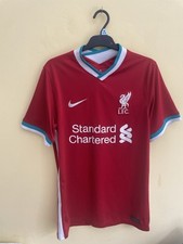 Official Nike Liverpool Mens Home Shirt  2020-2021 Size Small ( Chest 36-38 )