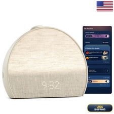Hatch Restore 3 Sunrise Alarm Clock Sound Machine Smart Light - Putty