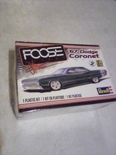 A3a Revell Foose Design 67 Dodge Coronet 125 Scale Model Kit 85-4906 Sealed
