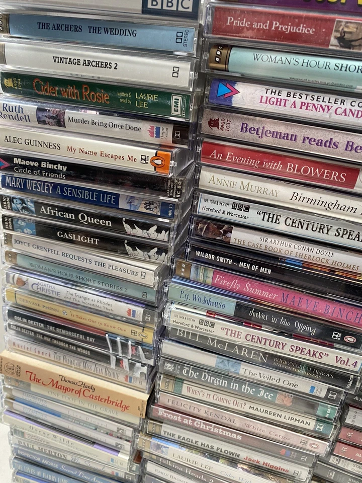 Bundle Of Mixed Random Selected Audio Book Cassette Tapes Tape x10 Listening War - Image 3 of 4