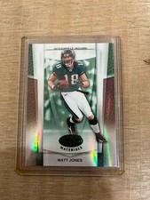 2007 Leaf Certified Materials Matt Jones #125 Mirror Emerald /5