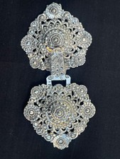 1819 - 1838 franz&ouml;sisches Sterlingsilber Cape, Hut oder G&uuml;rtelschnalle