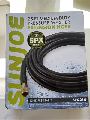 #ad #ad Sun Joe SPX 25H 25#x27; Universal Pressure Washer Extension Hose Refurbished $22.00