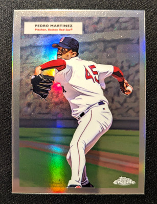 2025 Topps Chrome Platinum - Pedro Martinez David Ortiz Doubleheaders #55DH-16