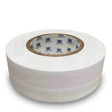 White Poly Tape 2"x 60yds 24 Rl Case / 8.40 Rl Free Shipping 