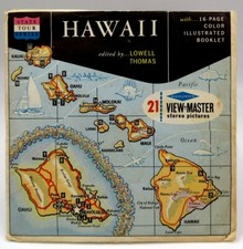 View-Master A120, Hawaii, The Aloha State, State Tour Series, 3 Reel Set