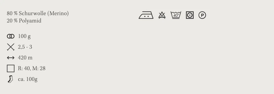 Lana Grossa Landlust die Sockenwolle – Strapazierfähiges Sockengarn - Bild 3 von 3